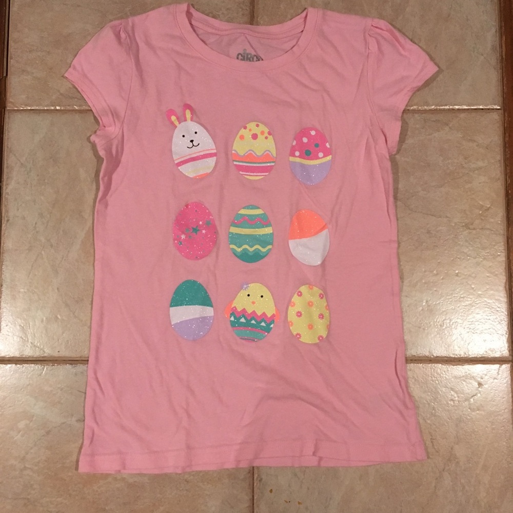 Girls’ 10-12 Pink Bunny T-shirt